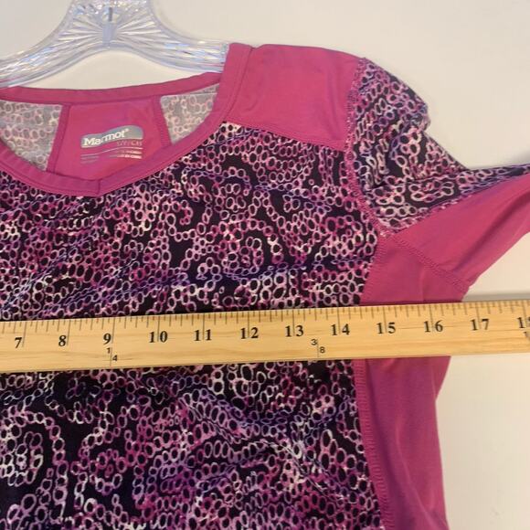 Marmot‎ Shirt Womens Small Baselayer Long Sleeve Gorpcore Outdoors Pink Adult S - Picture 10 of 11